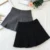 Harajuku Pleated Skirt Women Streetwear High Waist Black Mini Skirts Korean Preppy School Uniform All Match A Line Skirt