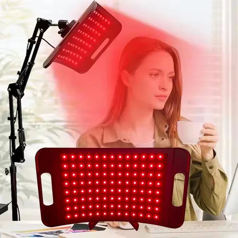 Red Light Therapy Panel Lamp for Facial Anti Aging Skin Care Beauty Equipment Body Pain Relief Infrared Light Physiotherapy Lamp red light therapy panel infrared therapy lamp