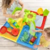 Beach Table Sand Play Toys Children Outdoor Games Baby Water Sand Dredging Tools Beach Table Play Sand Pool Set Toy for Kid Gift 2