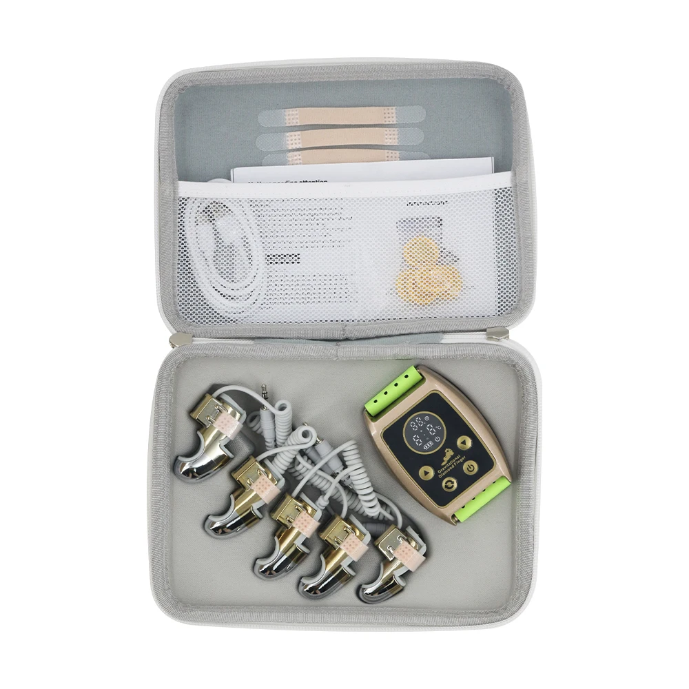 2024 Face Lifting Body Massager Microcurrent Golden Finger EMS Beauty Machine Gravitational Diamond Finger 6