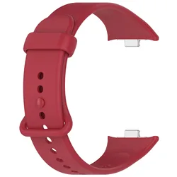 Breathable Silicone Band for Smart Fitness Trackers - Strap Accessories (Red)
