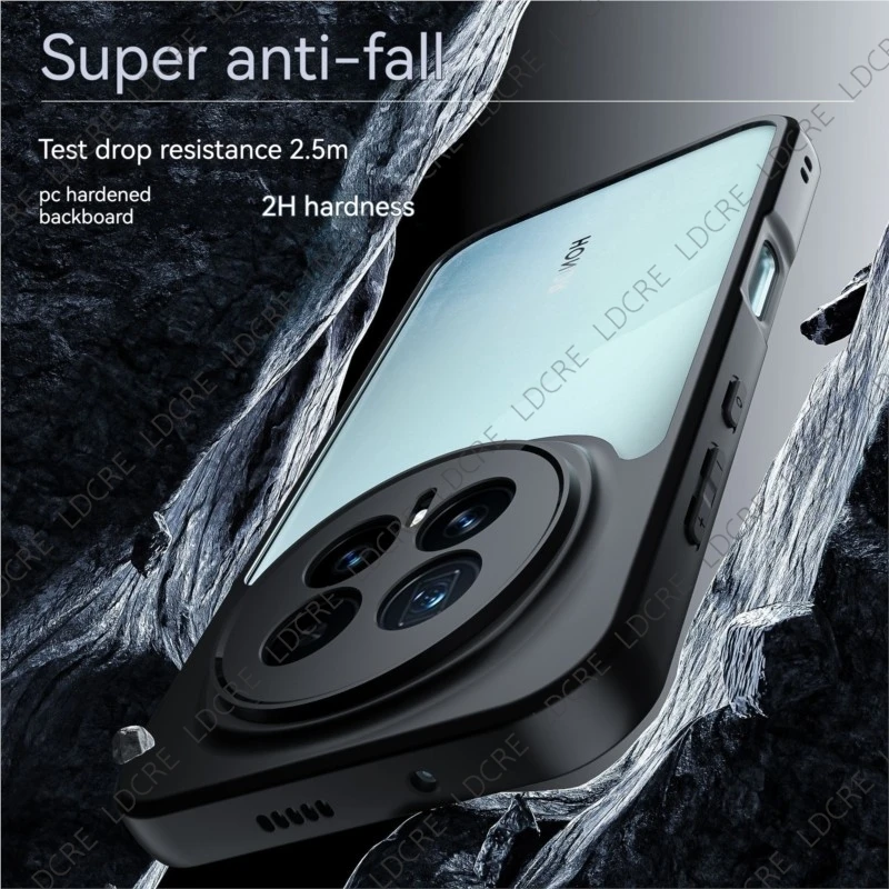 Enhanced Product Title: Premium Anti-Shock TPU Case with Black Frame