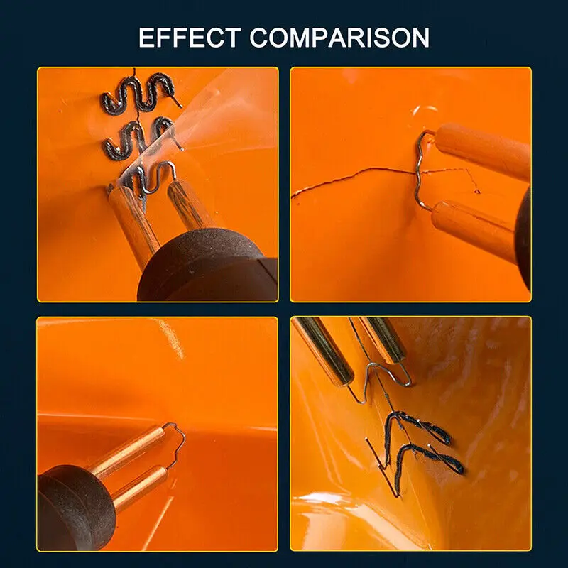 Plastic Welder 70W Plastic Welding Machine Car Bumper Repair Kit with 200/600/1000 Pcs Hot Staples Car Tools Kit