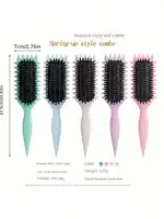 Nouvelle brosse définissante pour boucles - Brosse pour cheveux bouclés pour le coiffage, brosse pour cheveux bouclés humides, pour modeler et définir 2