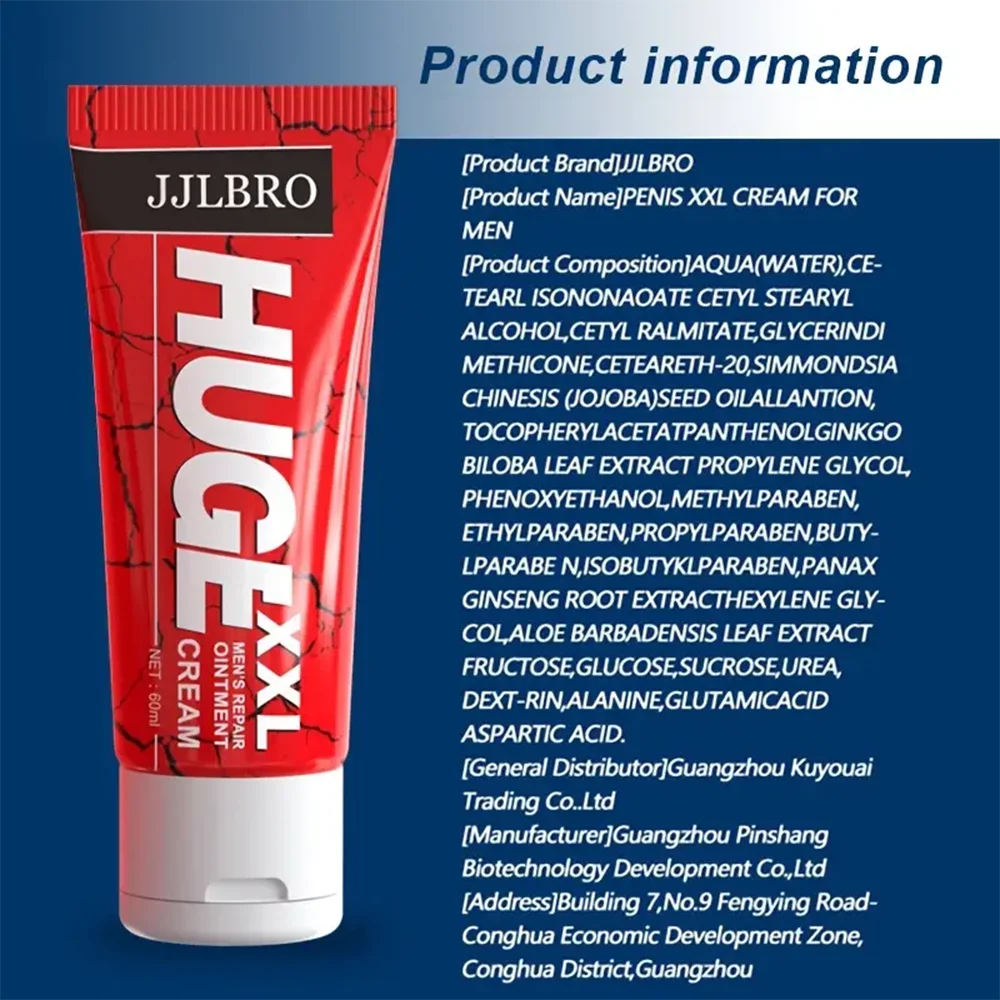 Sexual Lubricant Men Penis Enlarge Cream 60ml