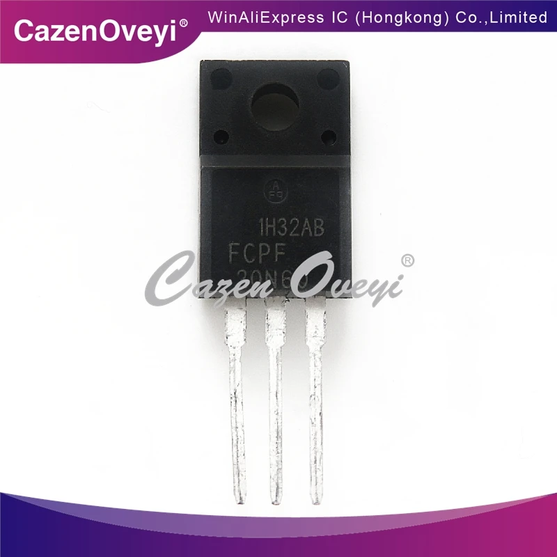 

10 шт./лот FCPF20N60 FCPF20N60C 20N60C3 P20NM60FP 20N60 TO-220F в наличии