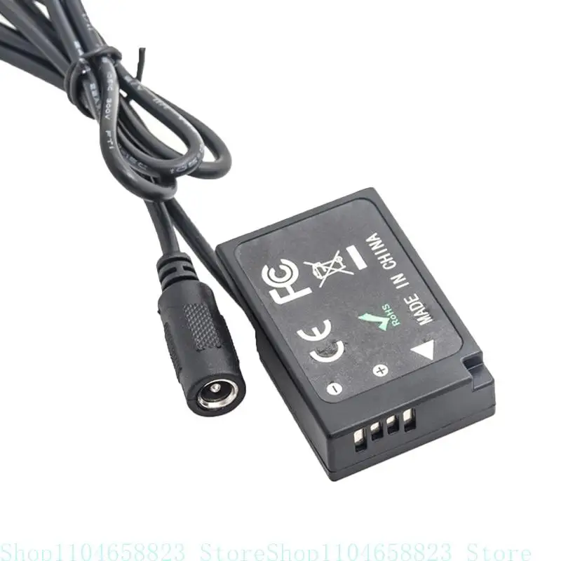 LP-E17 DR-E18 for DC 5.5x2.1mm Coupler Adapter Power Supply Replacement Dummy Battery for 850D 800D 760D 750D