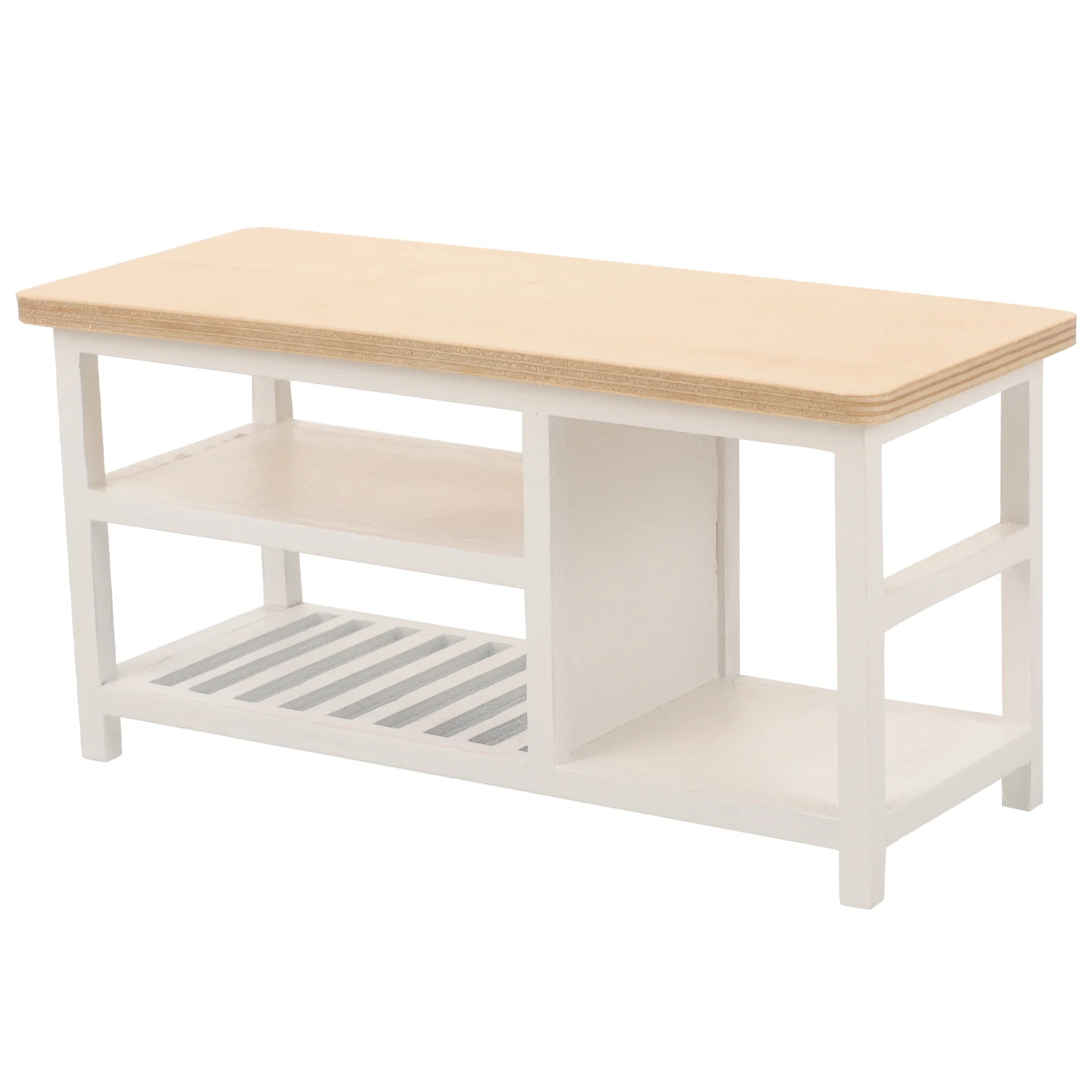 

Dining Table House Furniture Desk Decor Birch Miniature Side Tables Crafts