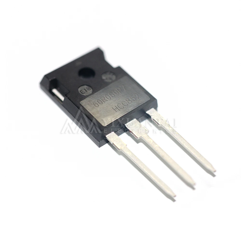 5pcs/Lot New Original   60R060P7 IPW60R060P7 TO-247 MOSFET TRANSISTOR 48A 600V 5pcs bt40t60 bt40t60anf to 3p 600v 40a ic