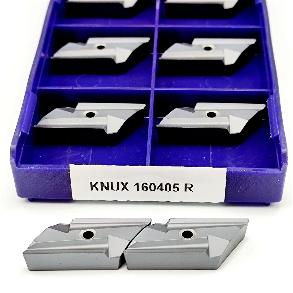 

10PCS KUNX 160405 Cutter Turning Carbide Blade KUNX160405 NN LT10 Cutting Fittings Turning Tool CNC Lathe Milling