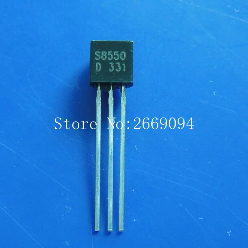 100PCS S8050D S8550D S8550 S8050 8550 8050 PNP Transistors Kit TO-92