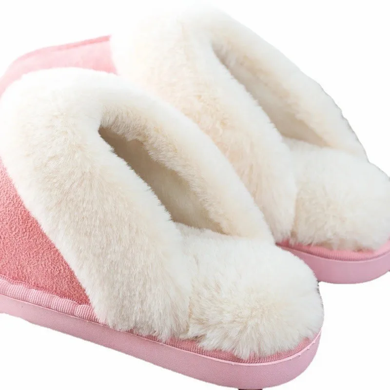 Women Winter Warm Ful Slippers Women Slippers Sheep Lovers Home Slippers Indoor Plush Size House Shoes Woman wholesale 5