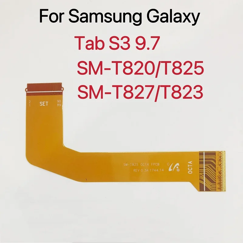 Connettore Display Lcd Originale Octa Fpcb Flex Cable Ribbon Per Samsung Galaxy Tab S3 9.7 T820 T825 Sm-T823 T827