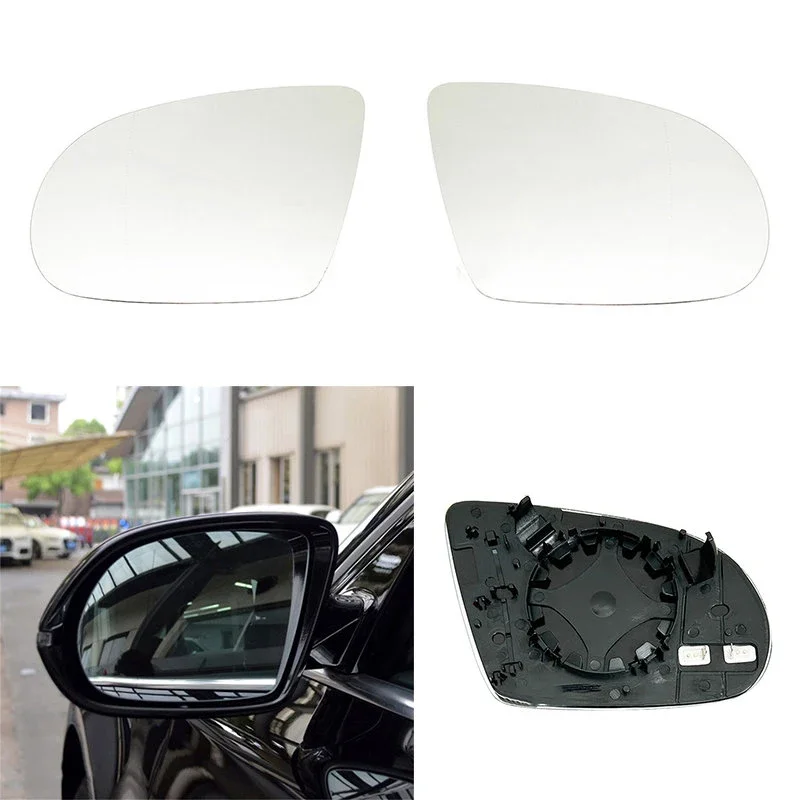 

Auto Left Right Heated Wing Rear Mirror Glass for AUDI A8 D4 2011 2012 2013 2014 2015 2016 2017 4H0857536A 4H0857535B