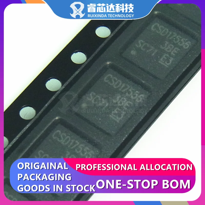 

CSD17556Q5B CSD17556 VSON8 CSD17556Q5BT N-Channel 30 V 34A (Ta), 100A (Tc) 3.1W (Ta), 191W (Tc) Surface Mount 8-VSON-CLIP (5x6)