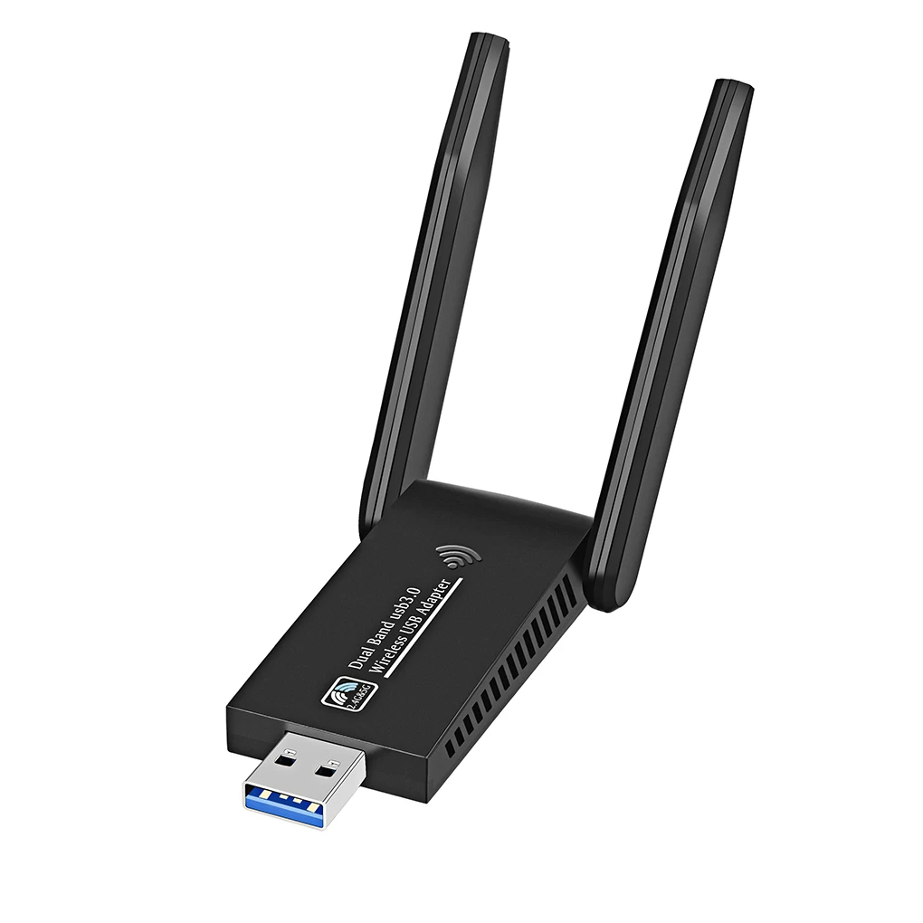 

1300 Мбит/с USB 2,4 адаптер передатчик 2 в 1 двухдиапазонный 180 ГГц сетевая карта вращающаяся на градусов антенна беспроводной приемник