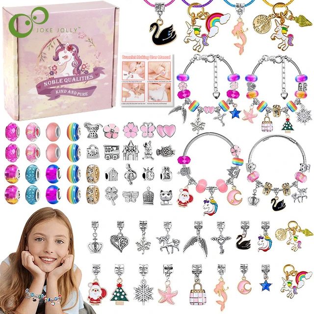 Coloured crystal bead bracelet Diy kit para hacer pulseras Toys Girls  Manualidades Beads bracelet beads toys