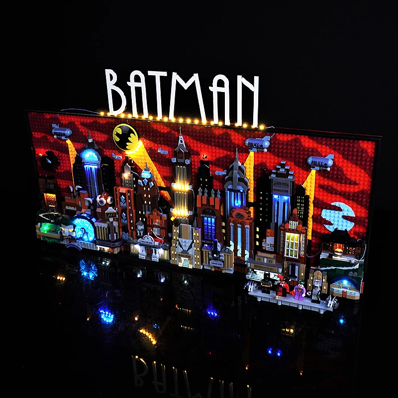 DIY RC LED Light Kit For LEGO 76271 The Animated Series Gotham City  (Only LED Light,Without Blocks Model) 2