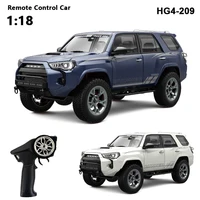 1/18 RC Car 2.4G Remote Control Crawler 4WD Off-Road Climbing Alloy Simulation Model with LED Lights Vehicle Toys HG4-209
