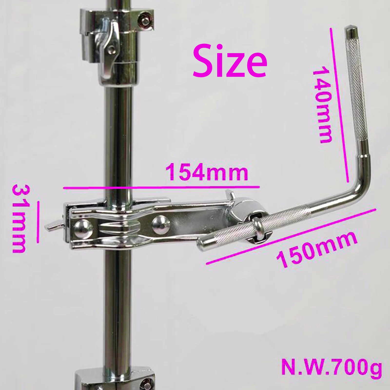 Drum accessories Cowbell holder handbell bass drum holder for percussion assembly parts
