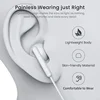 Cuffie originali per Apple iPhone 15 Pro Max In-Ear con microfono auricolare cablato per ipad Samsung Xiaomi 12 USB-C auricolari 3