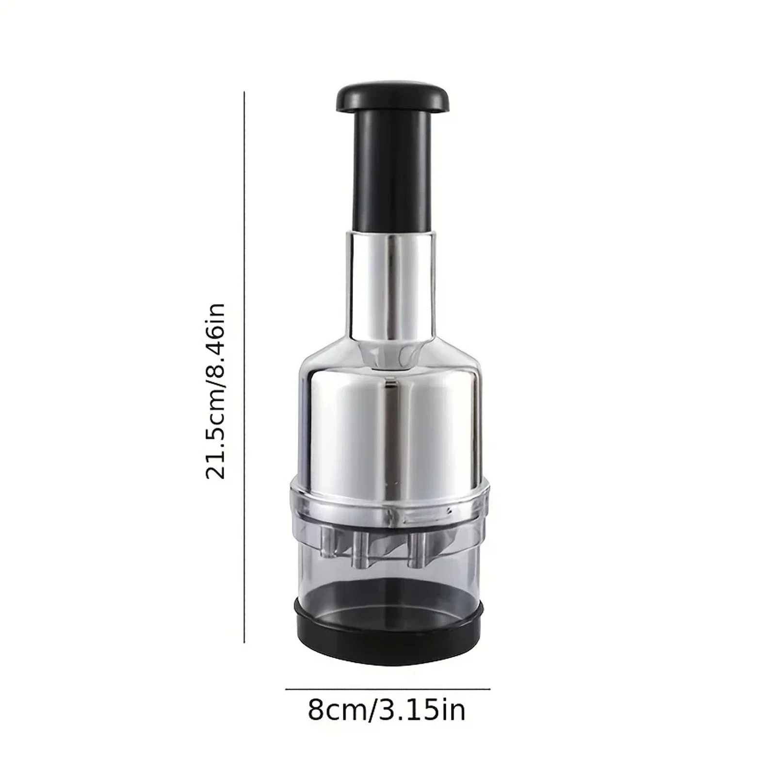 Patting Knife Garlic Puree Tool Food Vegetable Garlic Onion Dicer Mincer Household Cutter Peeler Accessory 304 Stainless Steel 6