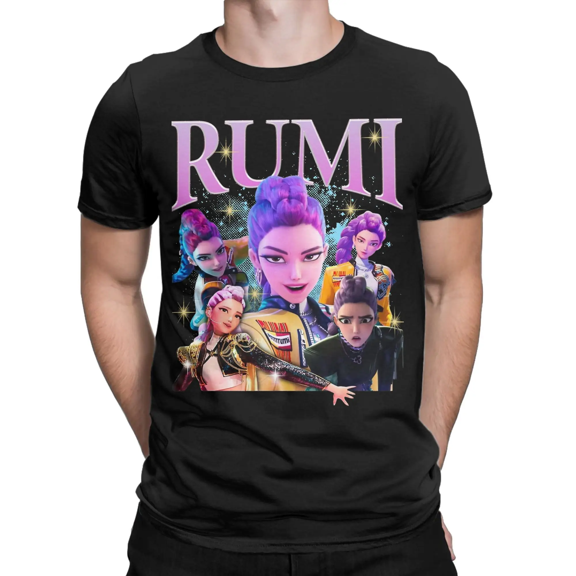 ルミ K-POP デーモンハンターズ ハントリックス 90年代 Tシャツ