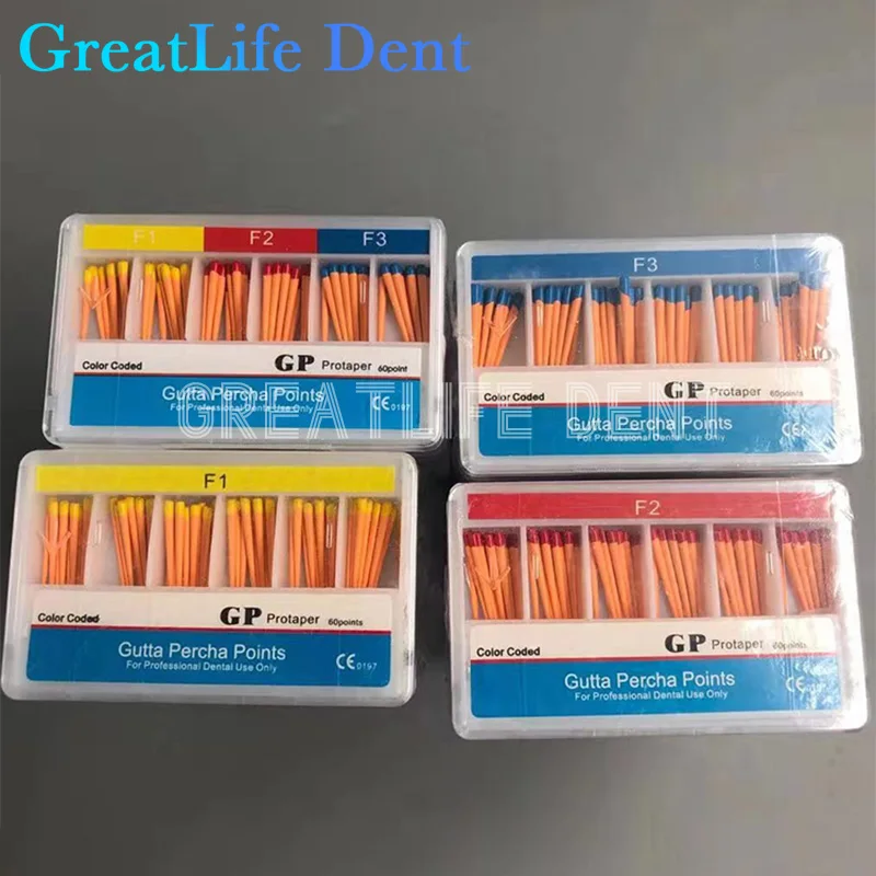 

10box Dental Gutta Percha Points F1 F2 F3 F4 F5 Dental Material Supplier Gapadent Gutta Percha Points Gutta Percha Points