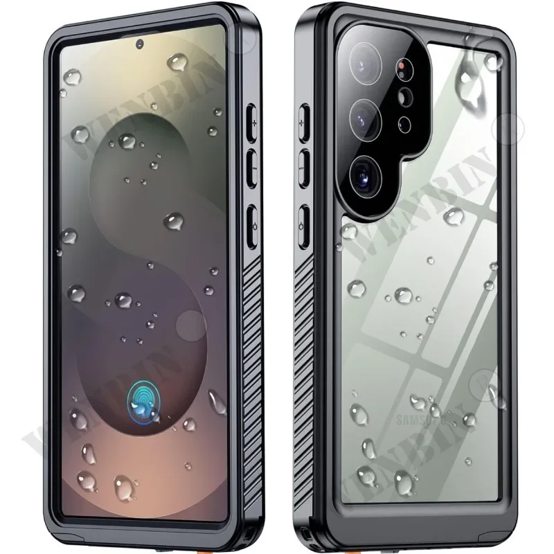 IP68 Waterproof Case For Samsung S25 S24 Ultra Plus A16 A35 A55 5G Metal Aluminum Swimming Phone Luxury Cover phone waterproof case phone case phone protector cover