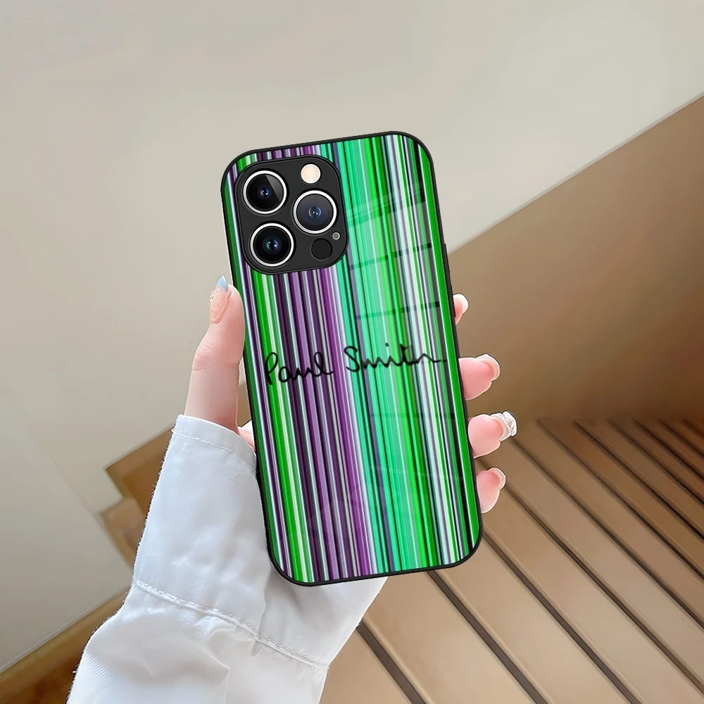 Handyhülle aus Gehärtetem Glas für iPhone 13 17 15 16 14 12 11 Pro Max Plus Mini XR XS SE2020 Coque SmithES Fashion Paul – Detail 14