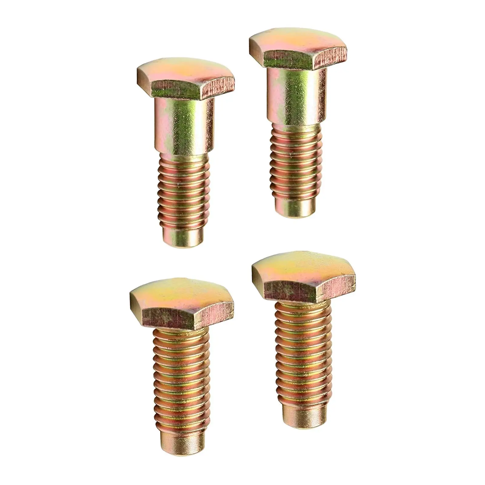 4Pcs Seat Belt Bolts Spare Parts Replaces Durable Easy Installation Metal Mounting Attachment Bolts for Chevrolet 1964-1981