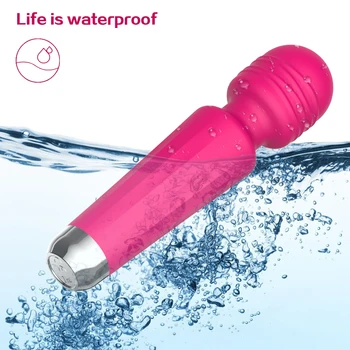 Wireless vibrator AV vibrator magic wand female clitoral stimulator usb rechargeable massager merchandise sex toys 18 2