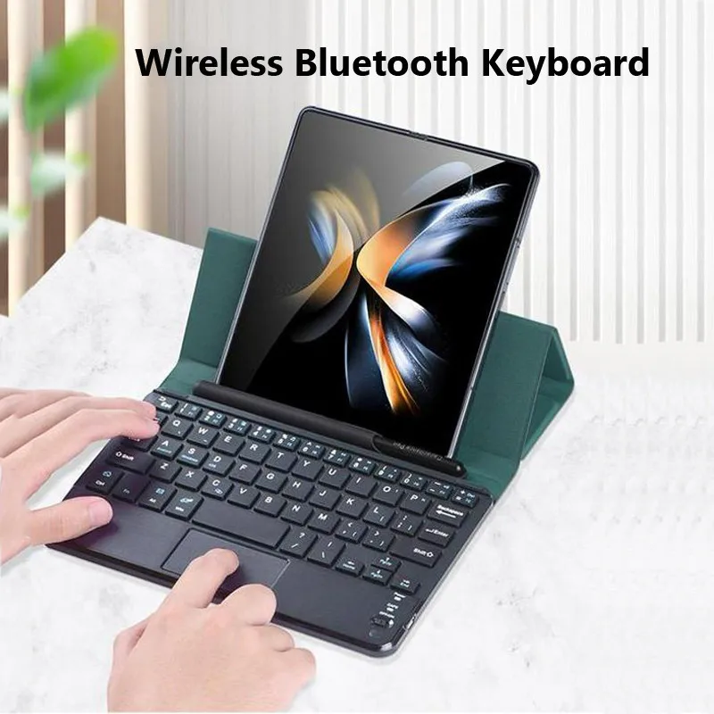 Ash Staccabile Bluetooth Touchpad Tastiera Folio Stand Custodia Cover Per Honor Magic V2 Rsr Porsche Magic Vs2 Magic Vs V