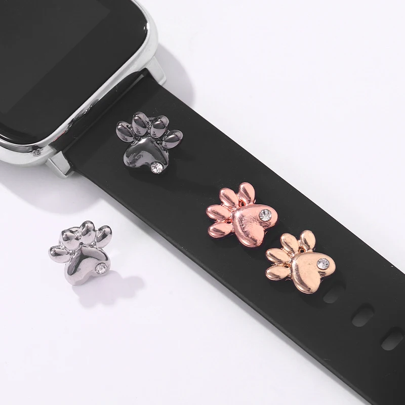 

Подвеска в виде планеты с цветами, подвески для Iwatch, силиконовый ремешок, декоративные подвески для Apple, ремешок для часов, универсальный бра...