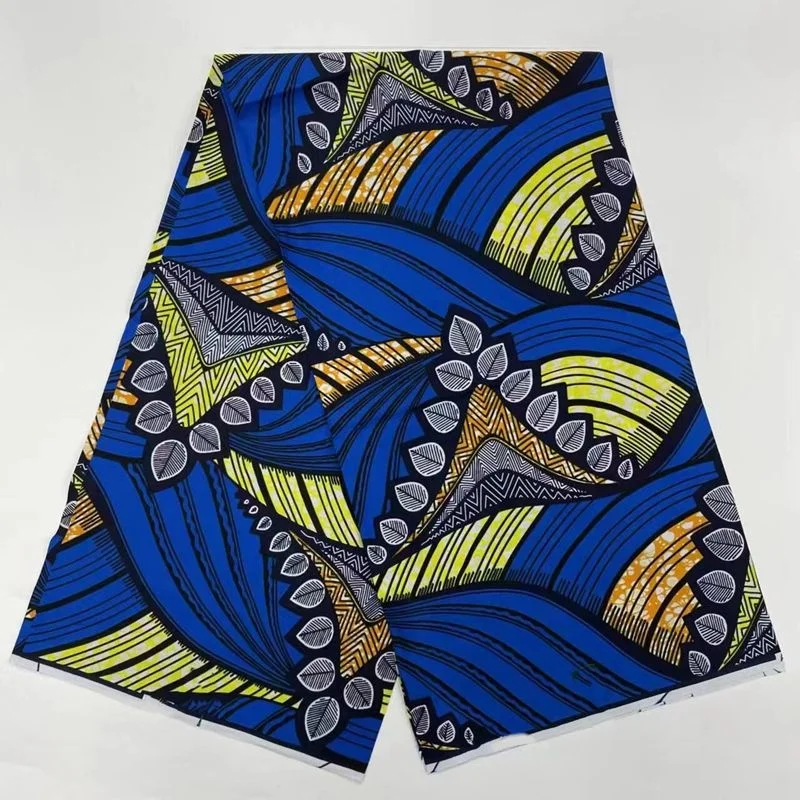 

GuaraAnkara Wax Fabric Soft African Guaranteed Veritable Real Wax Women Pagn 100% Cotton High Quality African Wax Prints Fabric