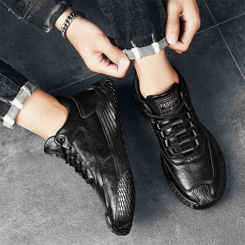 Men's Walking Shoes Outdoor Men Shoes High Quality Comfortable Breathable Waterproof Casual Shoes for Men