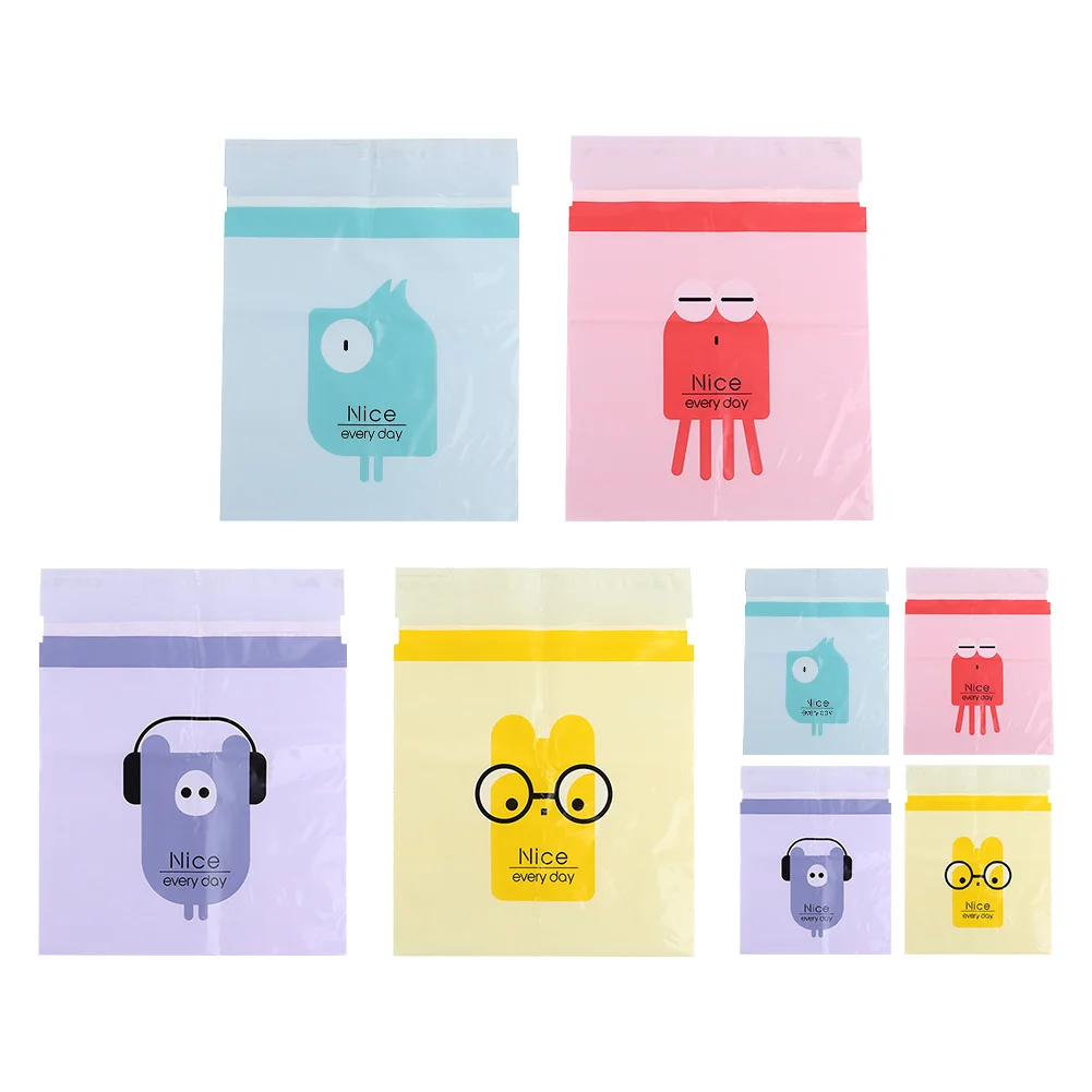차량용 쓰레기봉투, 창의적인 접착식 쓰레기봉투, 누수 방지, 흔적 없는 접착 플라스틱 봉투, 휴대용 구토봉투 (차량, 가정, 사무실용)