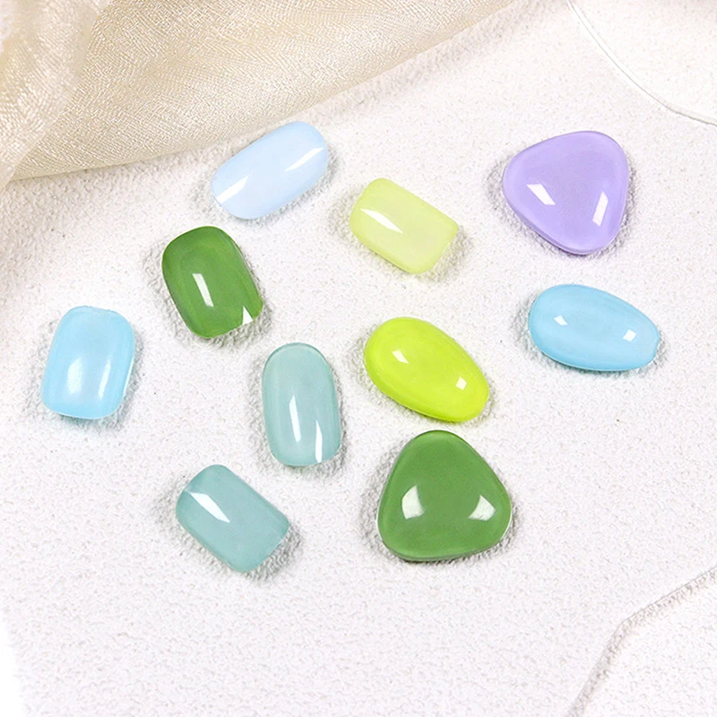 70/80Pcs Klar Solide Oval Dreieck Quadratische Form Nagel Werkzeuge Nagel Tisch Farbe Karte Display DIY Maniküre Nagel Tipps Praxis werkzeuge – Detail 5