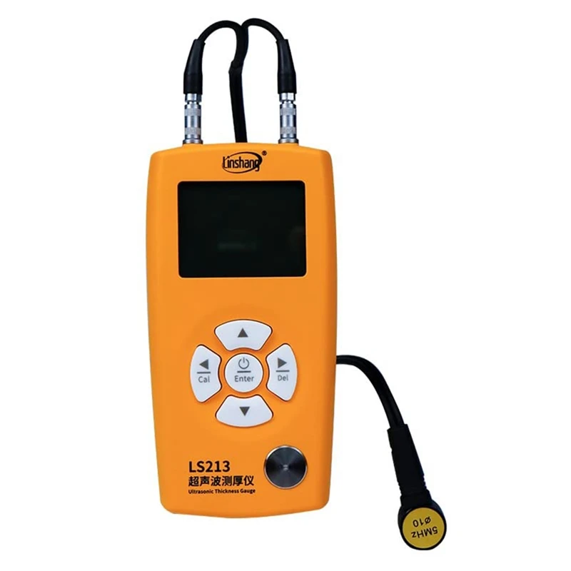 

Linshang LS213 Ultrasonic Thickness Gauge Range 0.8-350Mm Measurement Tool For Pipe Wall Metal Steel