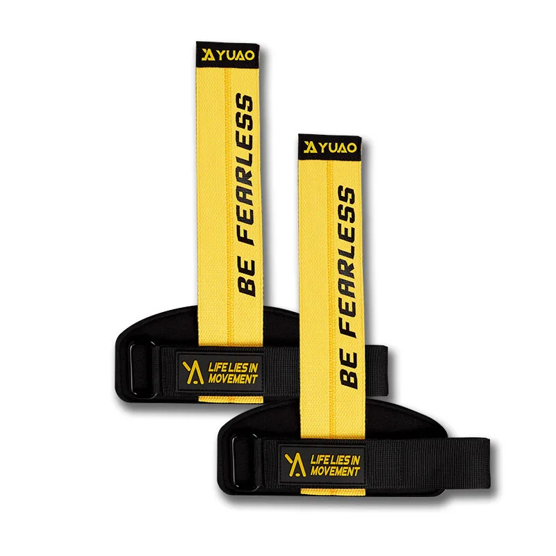 

Professional Weightlifting Fitness Strap Wristband Training Hand Bands Wrist Support Straps Wraps Gym Fitness Pull-ups Non-slip
