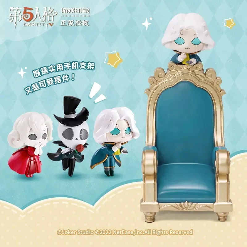 

Anime Game Identity V Jack Joseph Kawaii Pets Cosplay Portable Resin Magnet Mini Mobile Phone Stand Desktop Decoration Fans Gift