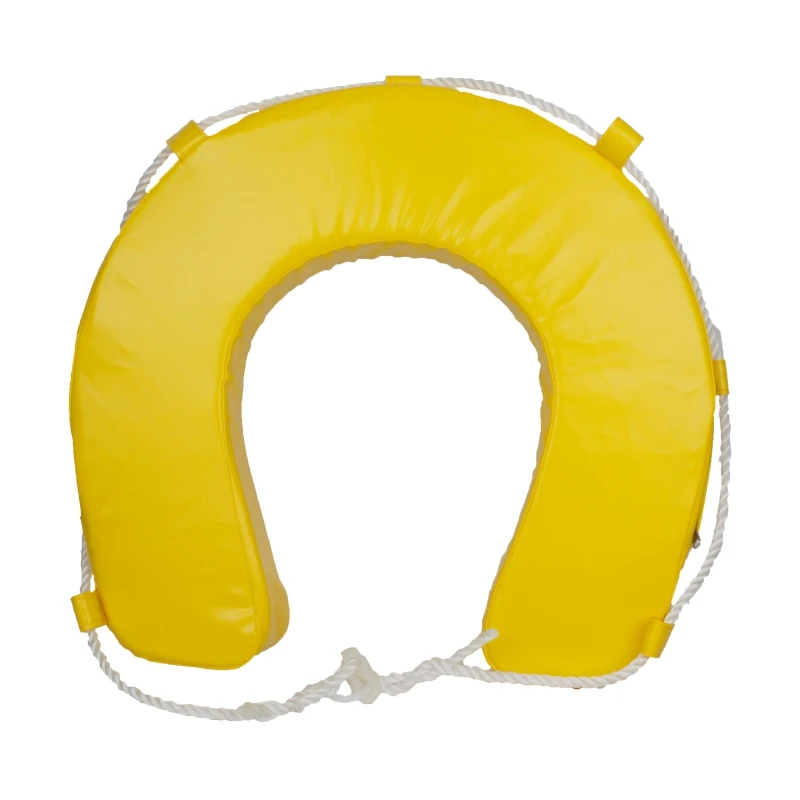 Universal Swim Pool Accessories, Life Buoy, Waterproof, PU Leather, Polyethylene Foam, Safety Float Lifeguard, Adult and Kids