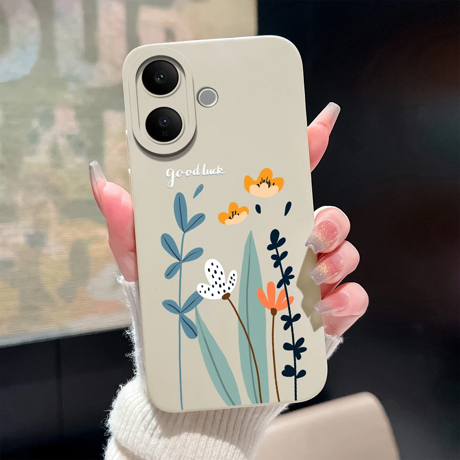 Sweet Girl Sunflower Fall Prevention Phone Case - Unique Protector