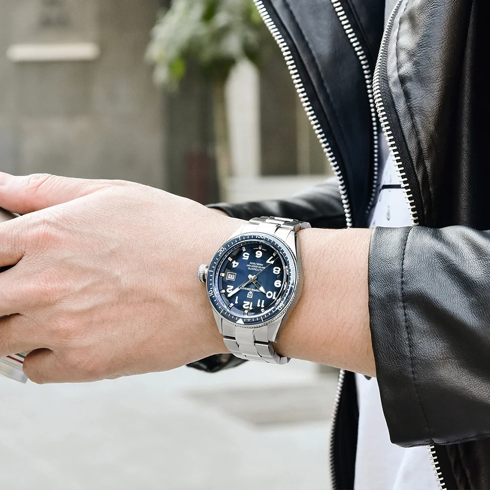 Watch For Men Light Luxury Brand New Business Machinery Class Automatic Stainless Steel Glow Waterproof Men Watch Reloj Hombre