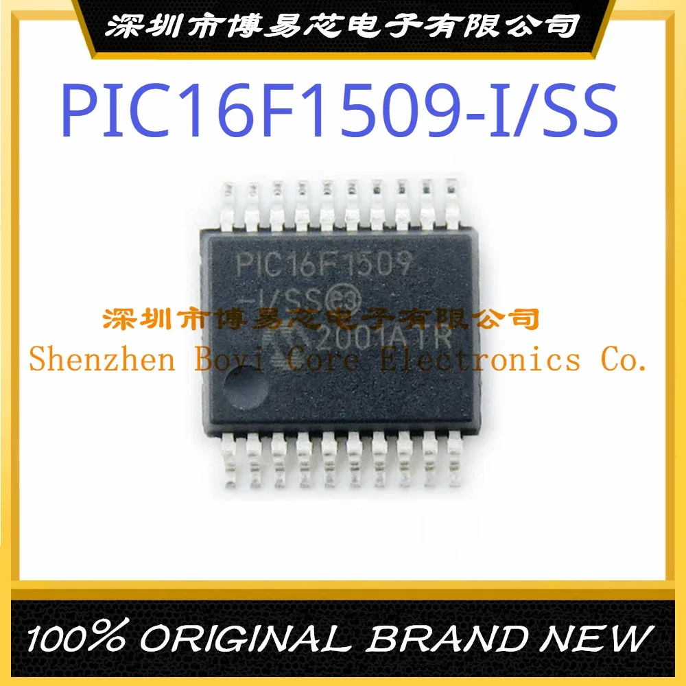 PIC16F1509-I/SS package SSOP-20 new original genuine microcontroller IC chip pic16f1509 i ss pic16f1513 i ss pic16f1516 i ss pic16f1783 i ss pic16f1786 i ss pic16f1788 i ss pic16f1933 i ss pic16f1936 i ss