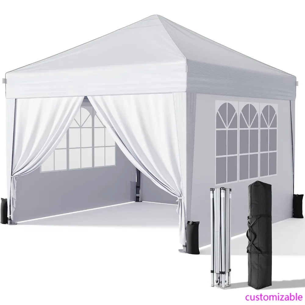 10x10PopUpCanopyTentwithSidewalls,InstantOutdoorShelterforCamping,Parties&Events-AliExpress15