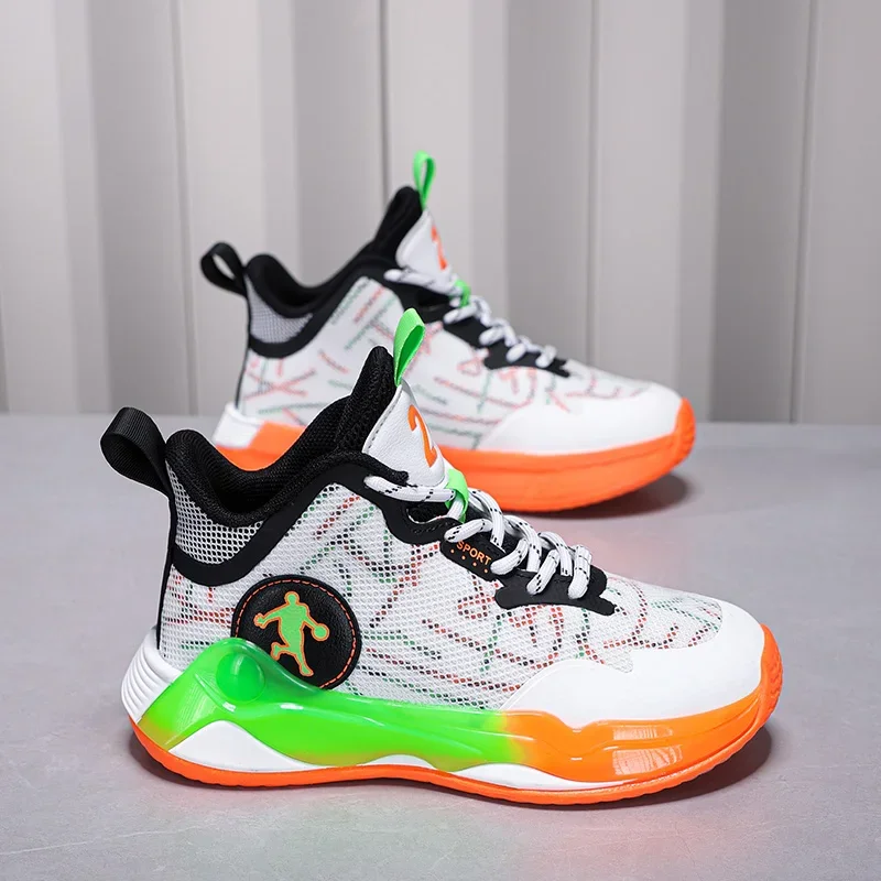 أحذية كرة السلة بنعل ناعم للأطفال ، أحذية رياضية ج...