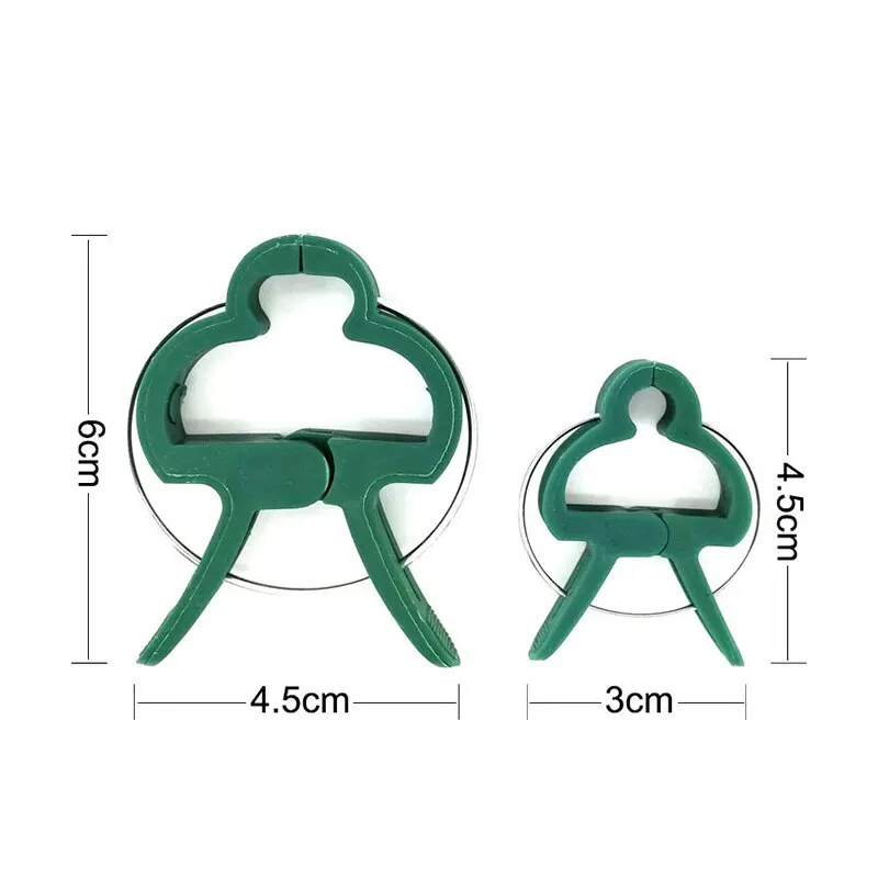 Garden Clip Vegetable Rhizome Flower Branch Plant Plastic Fixed-Clip Gardening-Clip 20 Pcs/Pack Small And Large Each 10PCS plastic plant clips plant clips