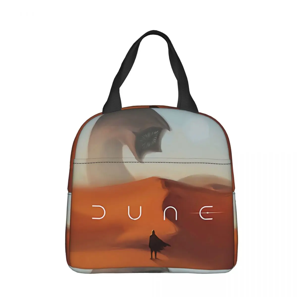 

I MUST NOT FEAR Oxford Cloth Portable Bags Movie Dune School Trip Lunch Hiking Debris Cooler Food Handbags