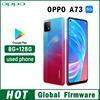 OPPO A73 5G smartPhone Global firmware CPU MTk Dimensity 720 4030mAh battery camera 16MP 8GB 128GB used phone 1